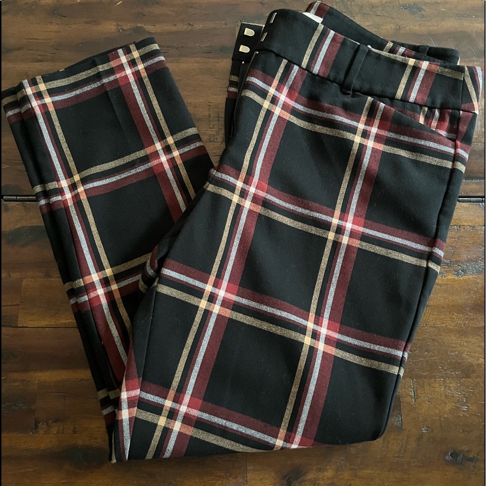 🧡So Fun!!! Plaid Ankle Pants from LOFT🧡